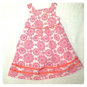 2T Party Summer Pink/White Dollbaby Dress